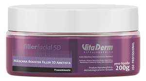Máscara Booster Filler Facial 5D Ametista 200gr - Vita Derm