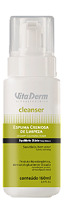 Cleanser Espuma Cremosa de Limpeza 160ml - Vita Derm