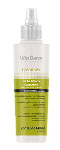 Cleanser Loção Tônica Calmante 140ml - Vita Derm