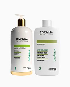 Shampoo 1 Litro + Progressiva Orgânica de 1 litro