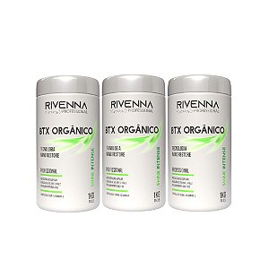 Kit com 3 Btx Orgânicos de 1Kg