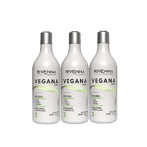 Kit com 3 Progressivas Veganas 1L