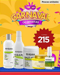 SHAMPOO ANTIRREOSIDUO 500ML + PROGRESSIVA VEGANA 500 ML + HIDRATAÇÃO DE MAÇA VERDE 500G + MANTEIGA DE KARITE 250G + REPARADOR 30 ML