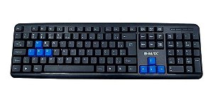 Teclado Multimídia USB BM-T01 Preto B-MAX PC Notebook