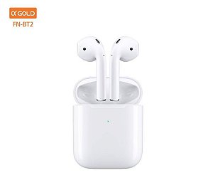 Fone Bluetooth Estéreo Sem fio A'gold FN-BT2