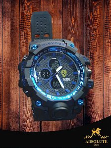 Relogio G-Shock Casio cor Preto e Azul
