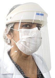 Face Shield SalvaPé - Protetor Facial Reutilizável