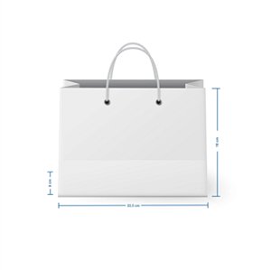 Sacola Horizontal - (LAP - 22,5x18x9 cm)