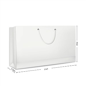 Sacola Horizontal - (LAP - 31 x 24,5 x 11,5 cm)