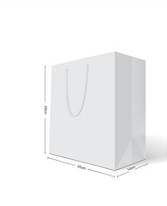 Sacola Horizontal - (LAP - 45 x 33,5 x 13,5 cm)