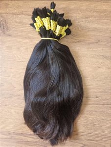 Cabelo Humano Brasileiro Regional Castanho 50cm 100GR