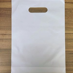 Sacola Vazada Boca Palhaço Fundo Sanfona Branca - Cod 1407