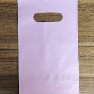 Sacola Vazada Boca Palhaço Fundo Sanfona Rosa Claro - Cod 1409 (QUEIMÃO)