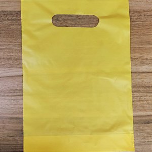 Sacola Vazada Boca Palhaço Fundo Sanfona Amarelo - Cod 1411 (QUEIMÃO)