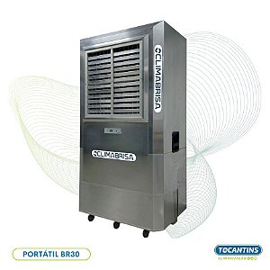 Climatizador Evaporativo Portátil Climabrisa BR30