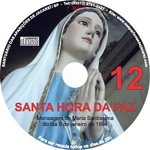 CD SANTA HORA DA PAZ 012