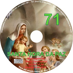 CD SANTA HORA DA PAZ 071