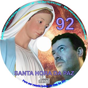 CD SANTA HORA DA PAZ 092