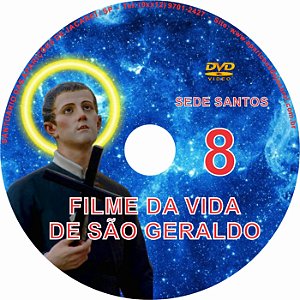 DVD SEDE SANTOS 08- VIDA DE SÃO GERALDO MAJELLA