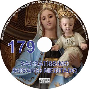 CD ROSÁRIO MEDITADO 179