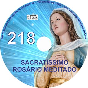 CD ROSÁRIO MEDITADO 218