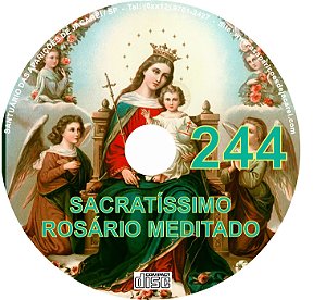 CD ROSÁRIO MEDITADO 244