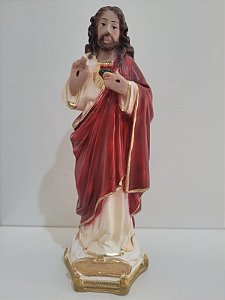 Imagem Sagrado Coração de Jesus - 20 cm