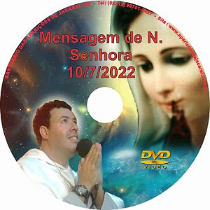 DVD MENSAGEM DO DIA 10/7/2022