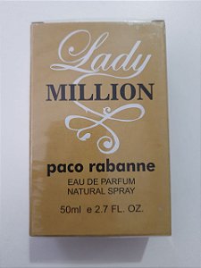 PERFUME FEMININO LADY MILLION 50 ML