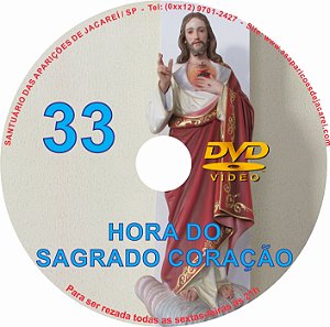 DVD HORA DO SAGRADO CORAÇÃO 33