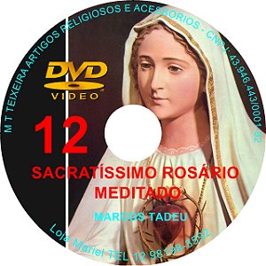 DVD ROSÁRIO MEDITADO 12