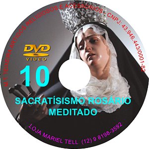 DVD ROSÁRIO MEDITADO 10