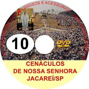 DVD DE CENÁCULO DAS APARIÇOES DE JACAREI N10