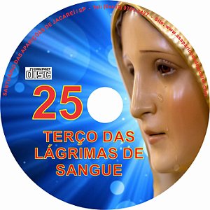 CD TERÇO DAS LAGRIMAS DE SANGUE 25