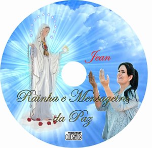 CD MÚSICA RAINHA E MENSAGEIRA DA PAZ - JEAN