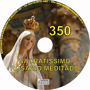 CD ROSÁRIO MEDITADO 350