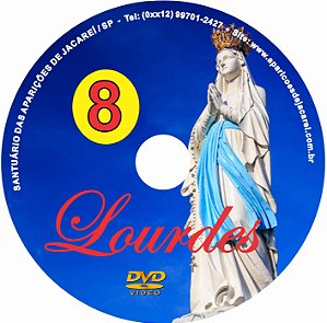 DVD- FILME AS APARIÇÕES DE LOURDES 8