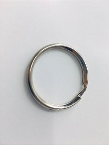 Argola Para Chaveiro 3cm - Níquel