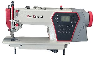 *PRÉ VENDA* MÁQUINA TRANSPORTE DUPLO ELETRÔNICA SUN SPECIAL SS0303S8-TZ-HM - 220v