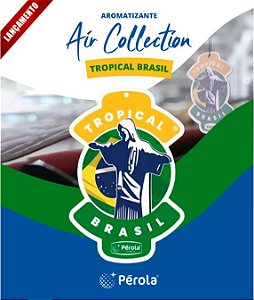 Aromatizante Automotivo Pérola Air Collection Tropical Brasil