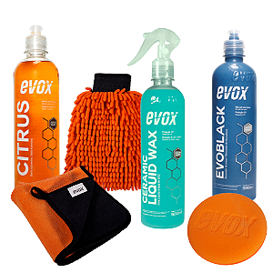 Kit Lavagem e Proteção Evox