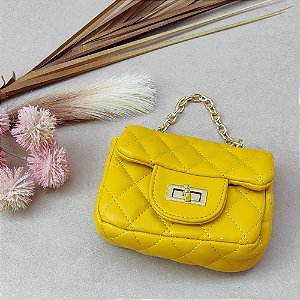 Bolsa Infantil Menina Amarela