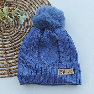 Touca Pompom Infantil