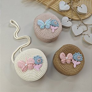 Bolsa Palha Borboleta