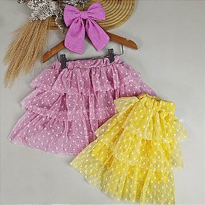 Saia de Tule 04 ao 12