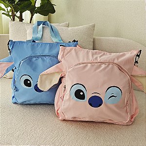 Bolsa Stitch Rosa e Azul