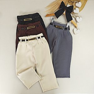 Calça Joana 02 ao 10 (Acompanha cinto)