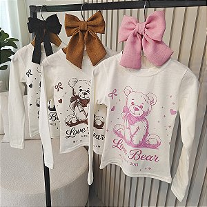 Blusa Ursinho 04 ao 12