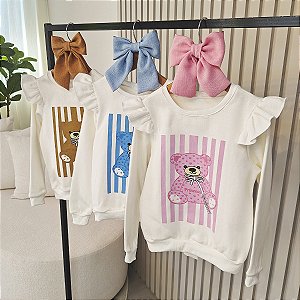 Blusa Moletom Princesa 04 ao 12