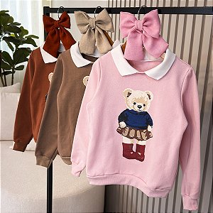 Blusa Moletom Tânia 04 ao 12